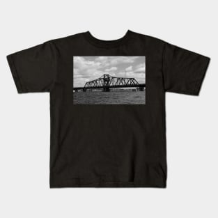 Little Current Swing Bridge Kids T-Shirt